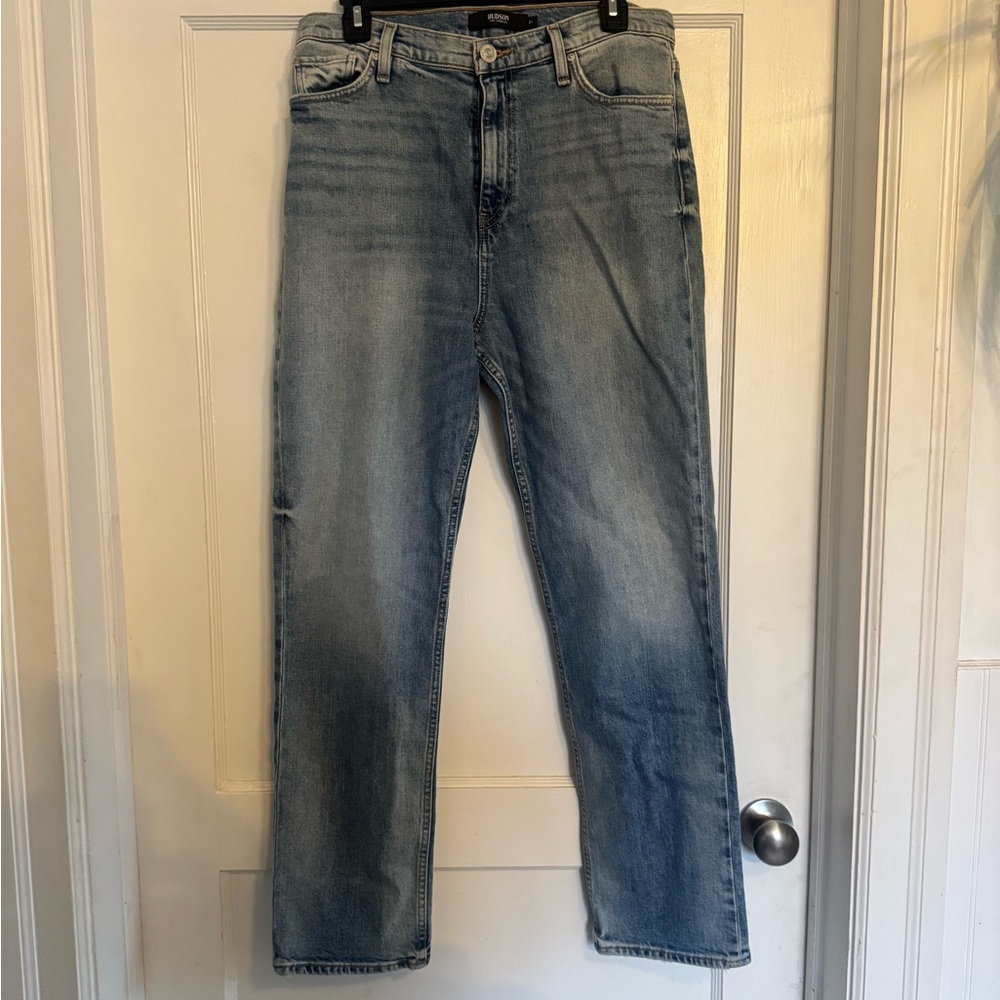 NWT Hudson Jeans Light Blue Straight Leg Denim